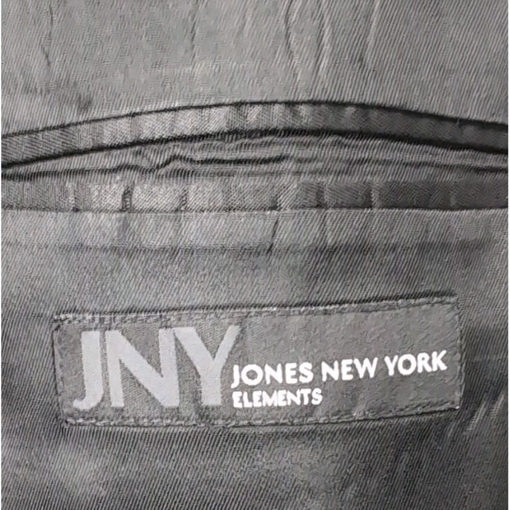 Jones New York Tuxedo Suit Mens 40L/33W (Est) Black Wool 2-Button Formal 2pc Tux - Picture 8 of 15